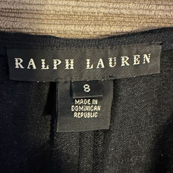 Vintage Ralph Lauren black wool pants size 8 - Picture 2 of 9